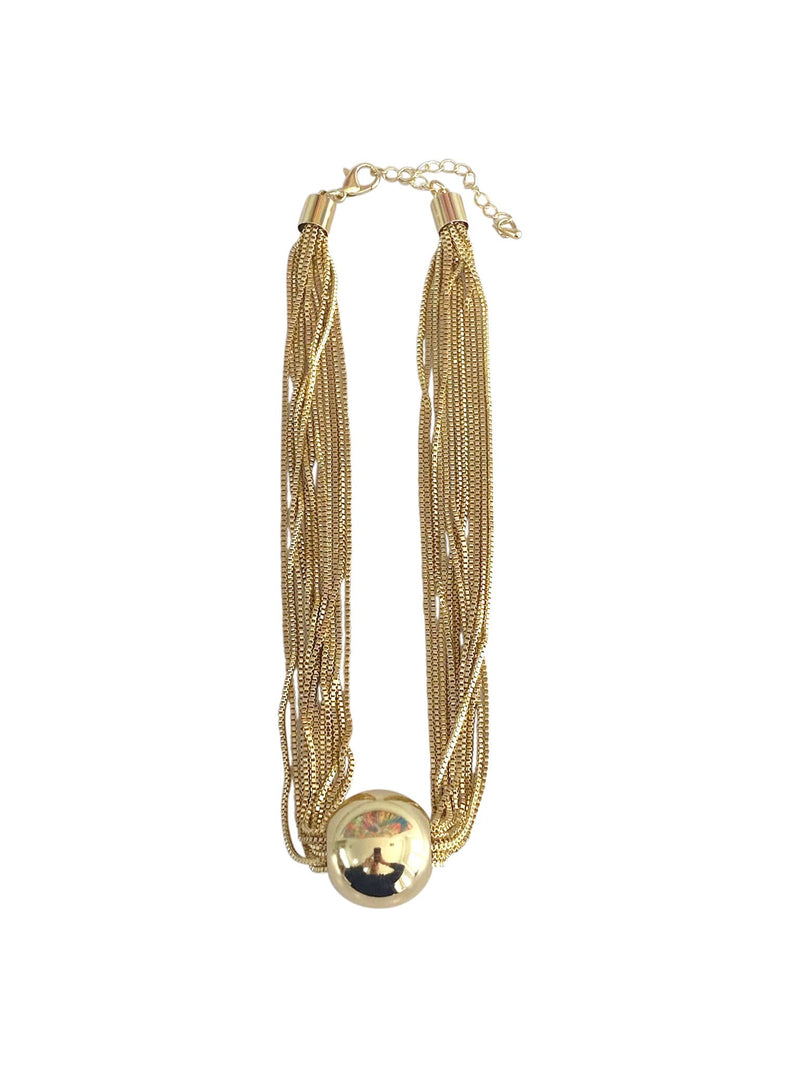 Montel Necklace- Gold