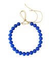 Chunky Beaded Necklace- Jelly Blue