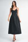 All Season Midi- Black