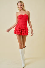 Best Part Dress- Red