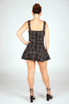 Lights Are Shining Dress- Black Tweed