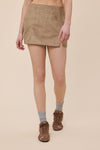 Brown Sugar Skort- Tan