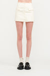 Vanilla Latte Skirt- Cream