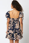 Dress- Midnight Blue Cream