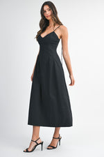 All Season Midi- Black