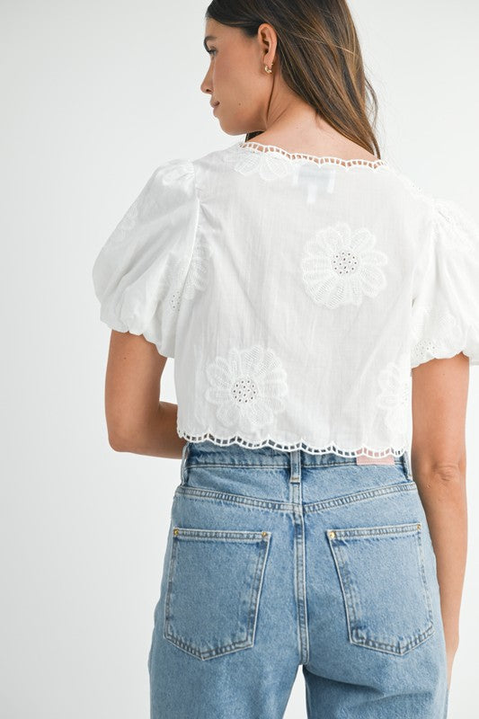 Rule Breaker Top- Off White
