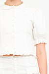 Vanilla Latte Top- Off White