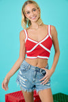 Top- Red/White
