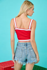 Top- Red/White