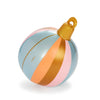 Pink Light Up Christmas Ornament Holiday Balls- 3 Pack