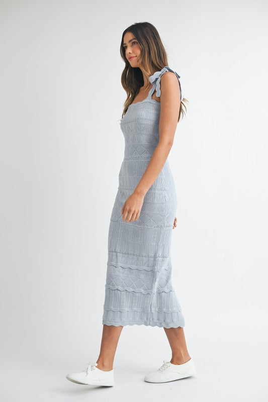 South Sea Dress- Blue