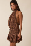 Cocoa Cashmere Dress- Brown