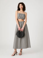 Gingham Top- Black Gingham