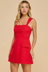In The City Dress- Red