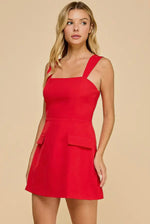 In The City Dress- Red
