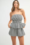 Simply Gingham Set- Black
