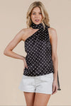 Dottie Top- Black/White