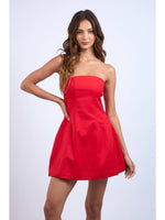 Touchdown Dress- Red