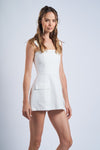 Can't Wait Dress- White