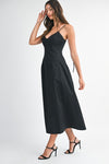 All Season Midi- Black