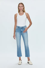 Lennon High Rise Crop Boot- Dynamic Vintage