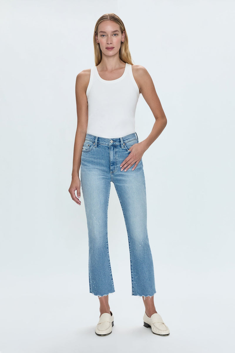 Lennon High Rise Crop Boot- Dynamic Vintage
