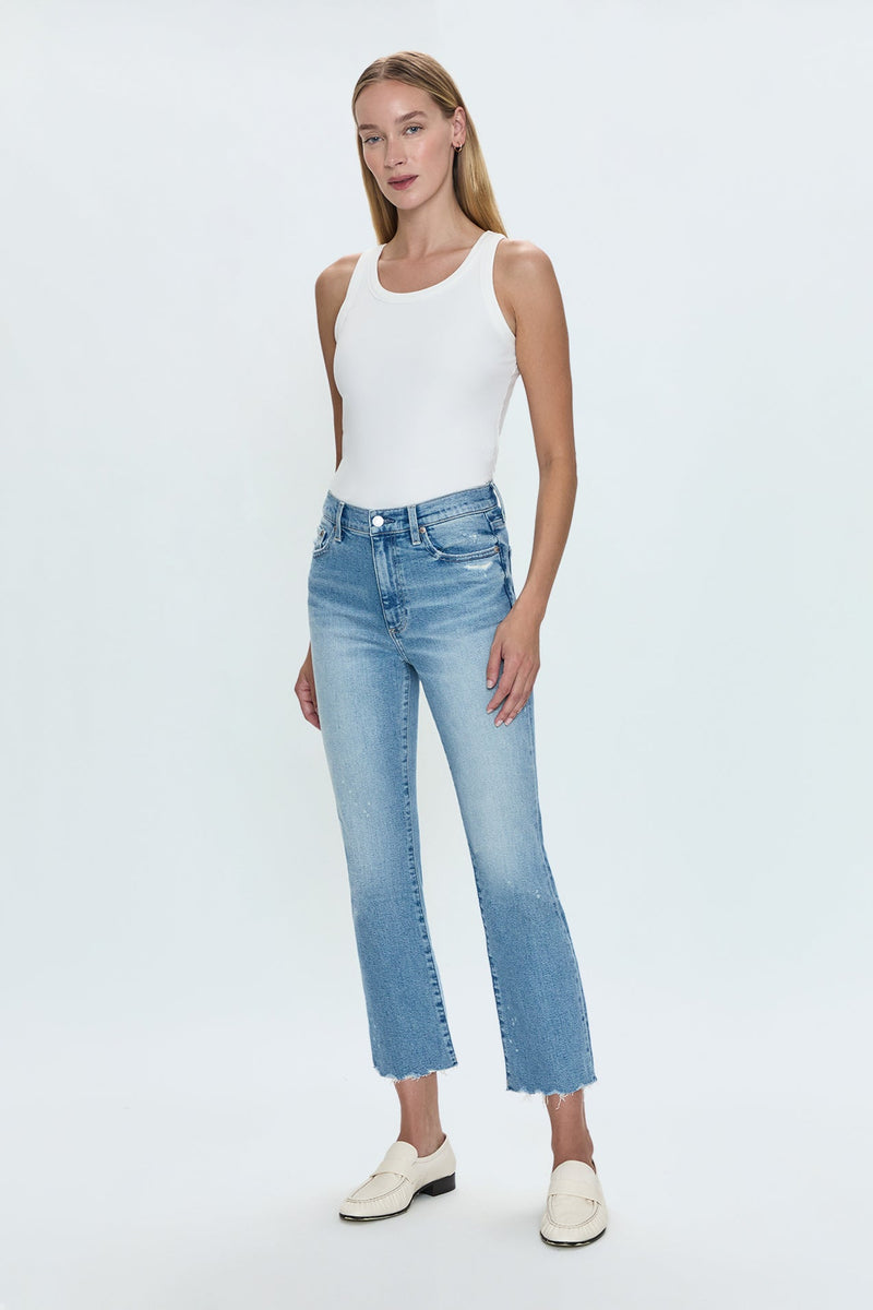 Lennon High Rise Crop Boot- Dynamic Vintage