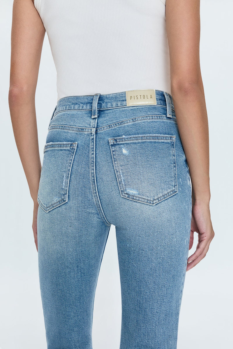 Lennon High Rise Crop Boot- Dynamic Vintage