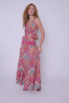 Taylor Top- Jupiter Print Pink