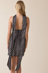 Read Your Mind Dress- Black Polka Dot