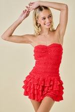 Best Part Dress- Red