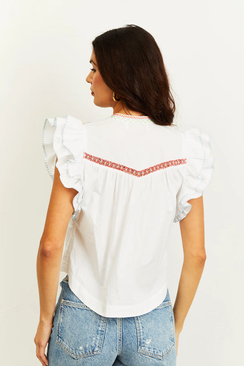 Oakland Top - Lydia Embroidery