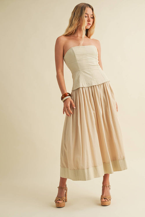 No One Else Maxi- Ecru