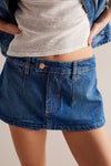 Galivanting Skort- Blue Rebel