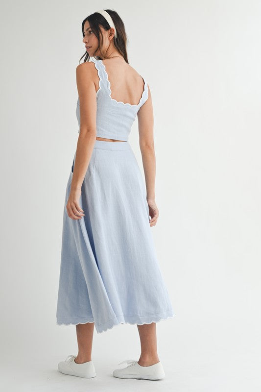 Wavy Set- Blue