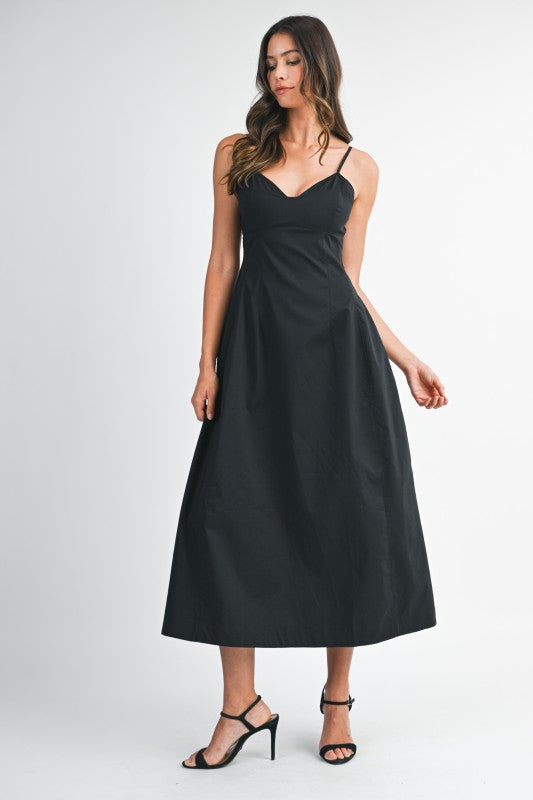 All Season Midi- Black