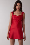 Christmas Cheer Dress- Red