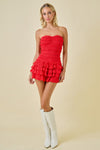Best Part Dress- Red