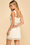 High Maintenance Dress- Cream