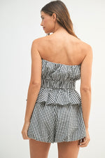 Simply Gingham Set- Black