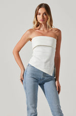 Jordy Tube Top - White