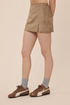 Brown Sugar Skort- Tan