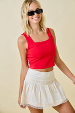 Goes With Everything Top- Red