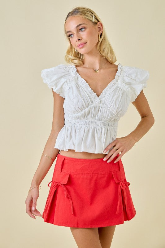 Best Time Of Year Top- Off White