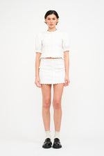 Vanilla Latte Top- Off White