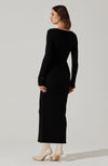 Glenda Sweater Dress- Black