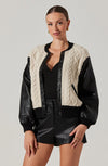 Fionn Jacket- Black Cream