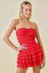 Best Part Dress- Red