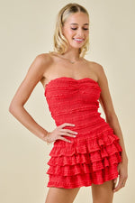 Best Part Dress- Red