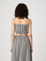 Gingham Top- Black Gingham